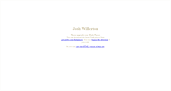 Desktop Screenshot of joshwillertonphotography.com
